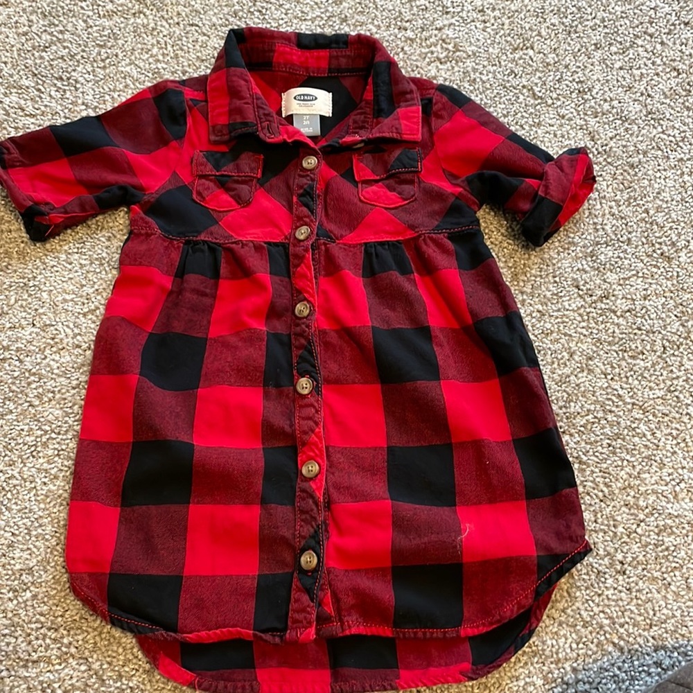 Flannel dress